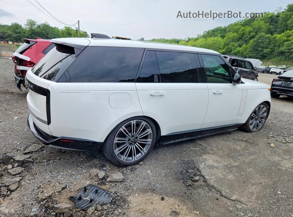 SALK1BE94SA322963 2025 LAND ROVER RANGE Белый Задняя правая четверть