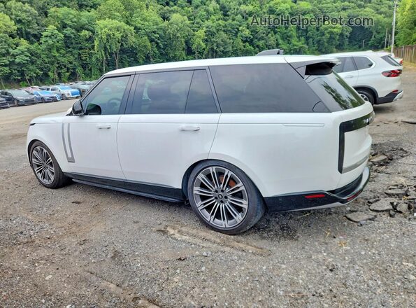 SALK1BE94SA322963 2025 LAND ROVER RANGE Белый Задняя левая четверть