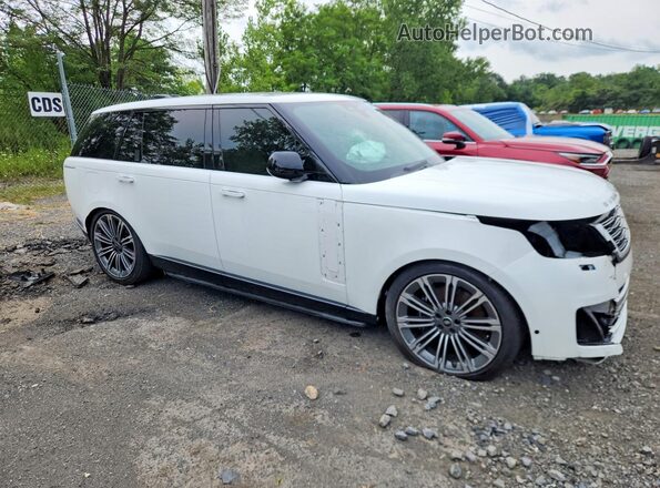 SALK1BE94SA322963 2025 LAND ROVER RANGE Белый Передняя правая четверть