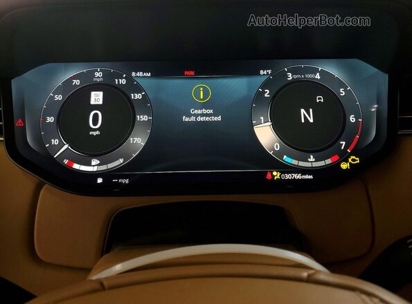 SALKP9E76PA010401 2023 LAND ROVER RANGE Green ხელსაწყოთა პანელის ხედი