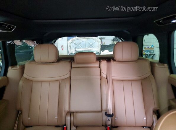 SALKP9E76PA010401 2023 LAND ROVER RANGE Green უკანა სავარძლების ხედი