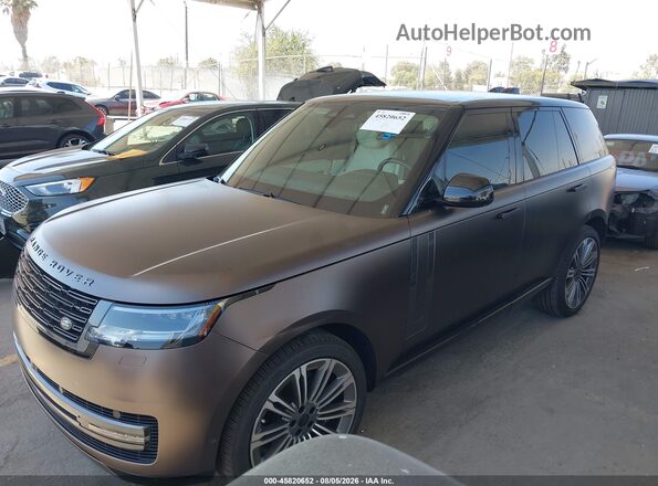 SALKP9E95SA275742 2025 LAND ROVER RANGE ROVER Brown Przód lewy