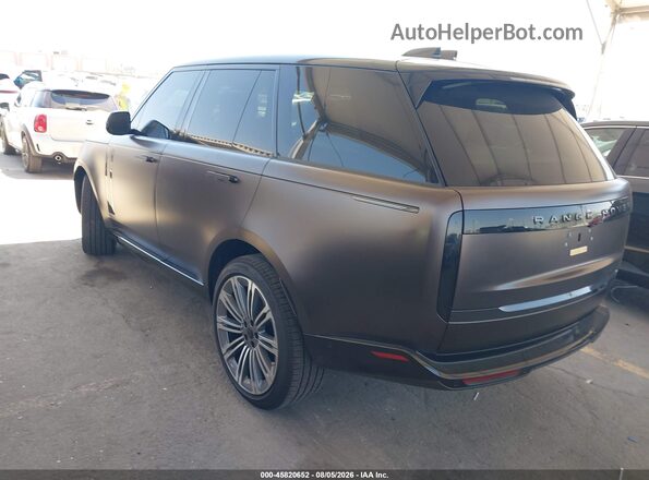 SALKP9E95SA275742 2025 LAND ROVER RANGE ROVER Brown Tył lewy