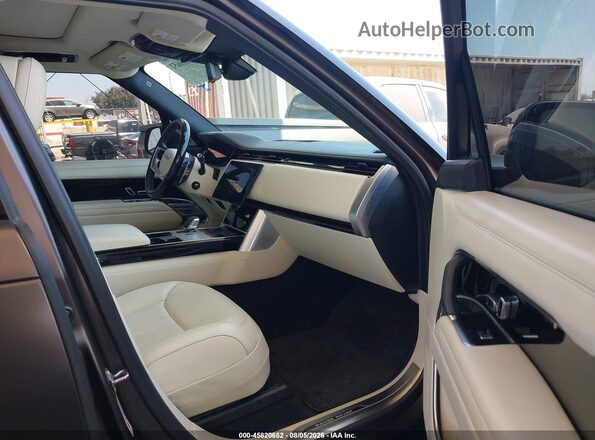 SALKP9E95SA275742 2025 LAND ROVER RANGE ROVER Brown Widok wnętrza z przodu