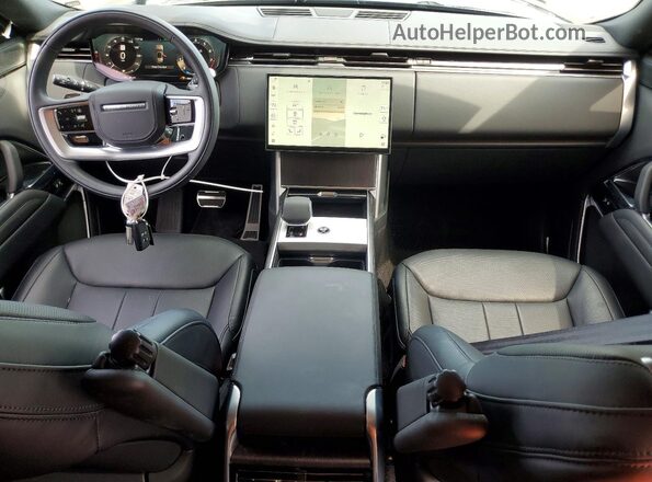 SALKP9E9XSA315927 2025 LAND ROVER RANGE Black Вид панелі приладів