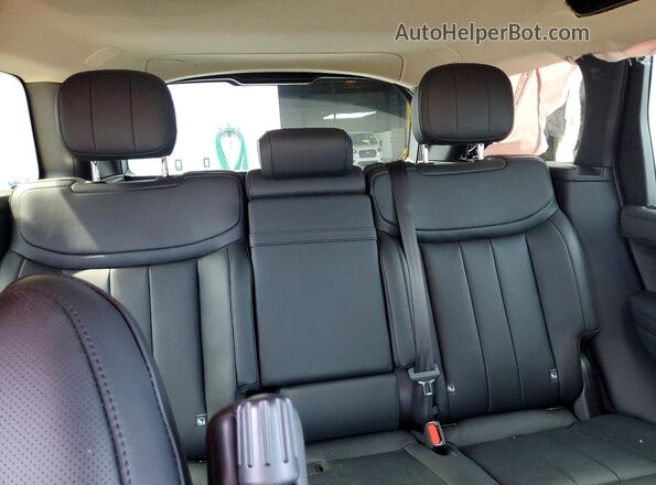SALKP9E9XSA315927 2025 LAND ROVER RANGE Black Вид задніх сидінь