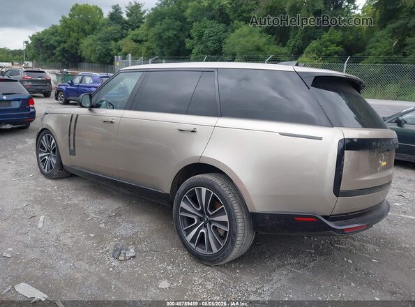 SALKPBE97SA256357 2025 LAND ROVER RANGE ROVER Gold Հետևի ձախ