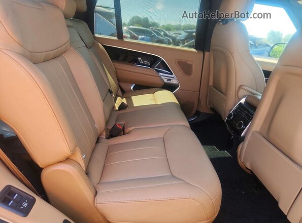 SALKPBFU7SA326989 2025 LAND ROVER RANGE Black Vista interior trasera