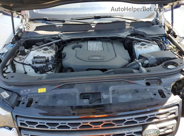 SALRG2RK1JA051031 2018 LAND ROVER DISCOVERY White ძრავის განყოფილების ხედი