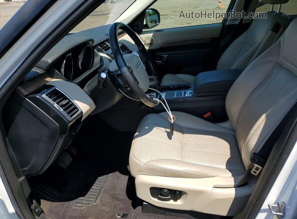 SALRG2RK1JA051031 2018 LAND ROVER DISCOVERY White წინა სალონის ხედი