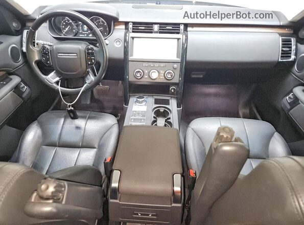 SALRG2RK8K2402836 2019 LAND ROVER DISCOVERY Silver Widok deski rozdzielczej