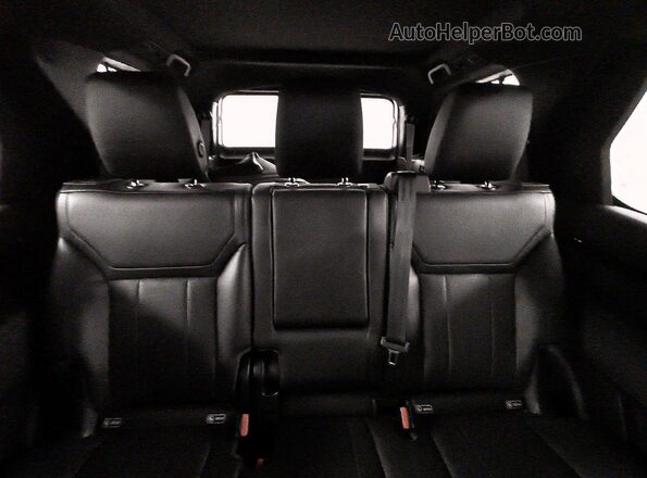 SALRG2RV0L2432618 2020 LAND ROVER DISCOVERY Black Вид задніх сидінь