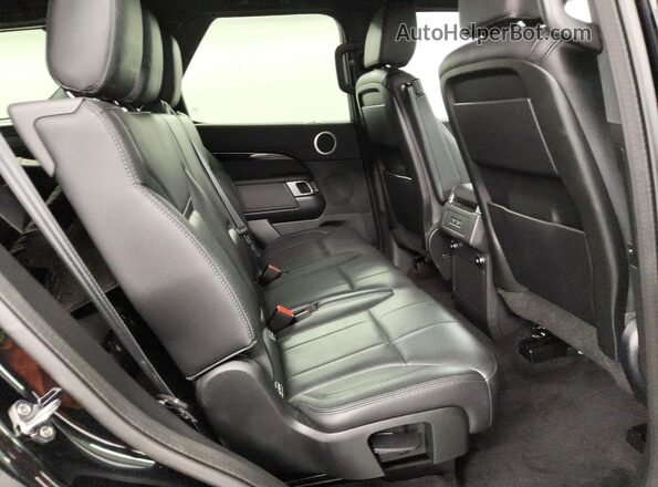 SALRG2RV0L2432618 2020 LAND ROVER DISCOVERY Black Вид задньої частини салону