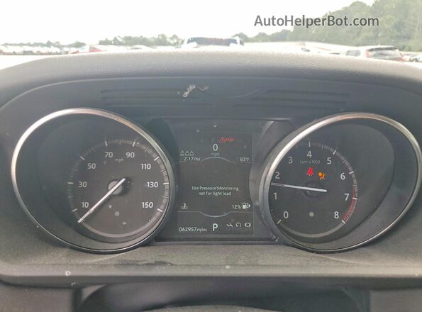 SALRG2RV3L2421287 2020 LAND ROVER DISCOVERY Черный Вид щитка приборов