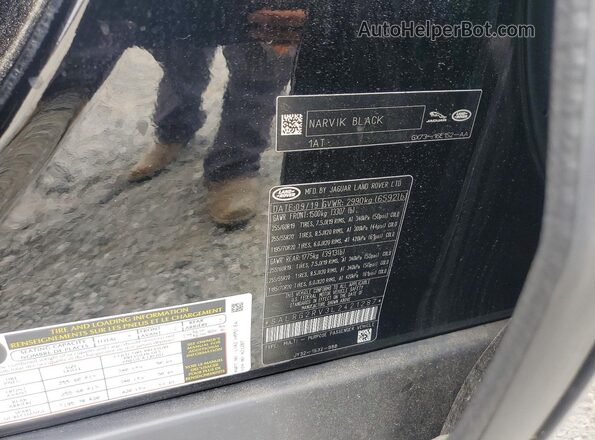 SALRG2RV3L2421287 2020 LAND ROVER DISCOVERY Черный Вид подкапотного пространства