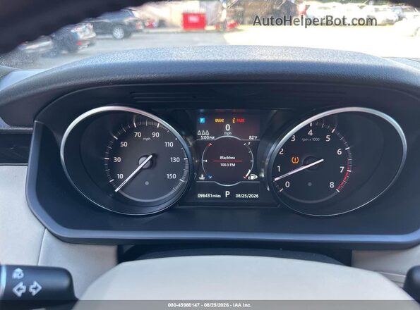 SALRG2RV6KA095182 2019 LAND ROVER DISCOVERY Black Вид задніх сидінь