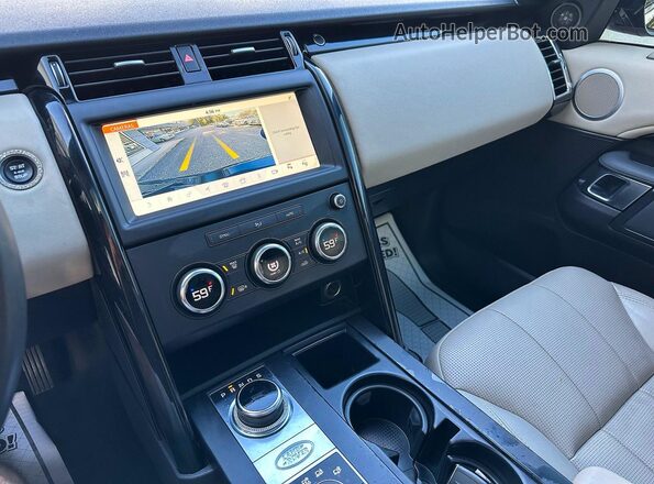 SALRG2RV6KA095182 2019 LAND ROVER DISCOVERY Black VIN კოდის სტიკერის ხედი