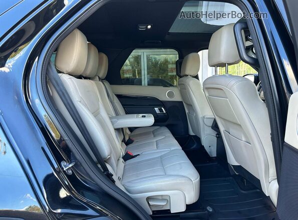 SALRG2RV6KA095182 2019 LAND ROVER DISCOVERY Black წინა სალონის ხედი