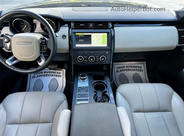 SALRG2RV6KA095182 2019 LAND ROVER DISCOVERY Black უკანა სავარძლების ხედი