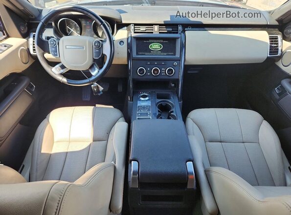 SALRG2RV7JA059046 2018 LAND ROVER DISCOVERY Black Вид панелі приладів