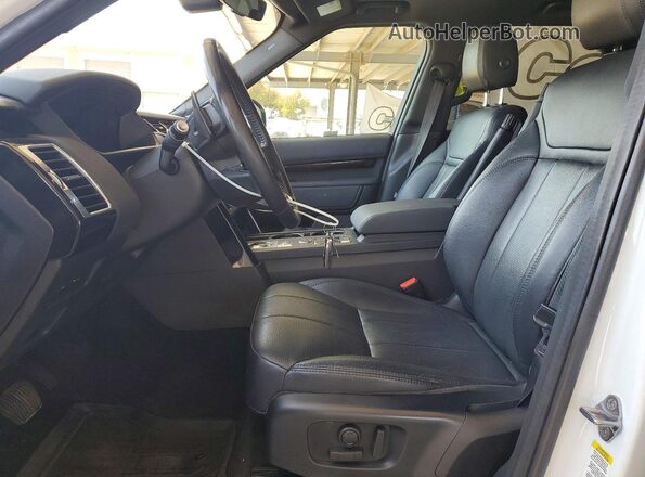 SALRG2RV8K2414530 2019 LAND ROVER DISCOVERY White Widok wnętrza z przodu