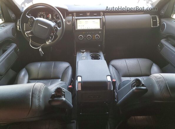 SALRG2RV8K2414530 2019 LAND ROVER DISCOVERY White Widok deski rozdzielczej