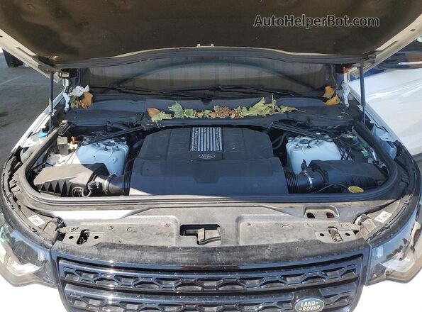 SALRG2RV8K2414530 2019 LAND ROVER DISCOVERY White Widok wnętrza z tyłu