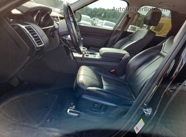 SALRG2RV9JA076138 2018 LAND ROVER DISCOVERY Black Widok wnętrza z przodu