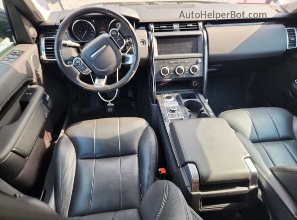 SALRG2RV9JA076138 2018 LAND ROVER DISCOVERY Black Widok deski rozdzielczej