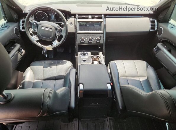 SALRG2RVXJA059039 2018 LAND ROVER DISCOVERY Черный Вид панели приборов