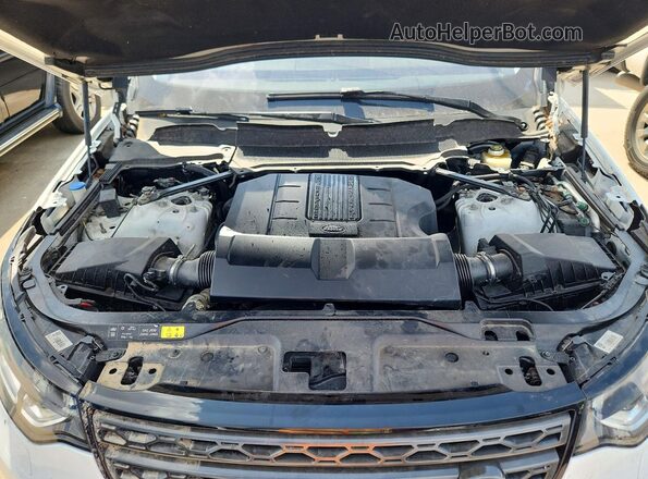 SALRG2RVXL2422405 2020 LAND ROVER DISCOVERY White Вид підкапотного простору