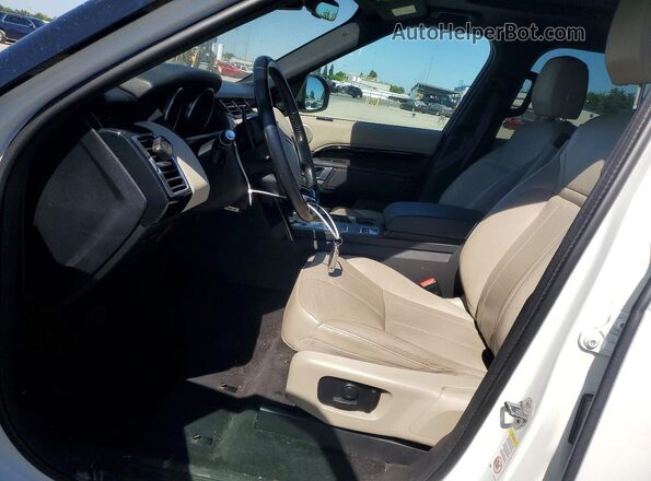 SALRG2RVXL2425336 2020 LAND ROVER DISCOVERY White Widok wnętrza z przodu