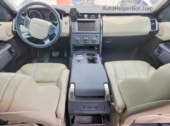 SALRGBBV1HA046989 2017 LAND ROVER DISCOVERY White Dashboard view