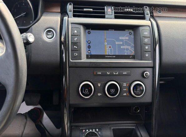 SALRGBBV8HA020079 2017 LAND ROVER DISCOVERY Gray უკანა სალონის ხედი