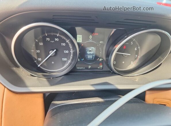 SALRHBBV0HA041215 2017 LAND ROVER DISCOVERY Black ხელსაწყოთა პანელის ხედი