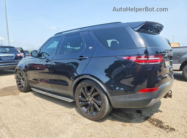 SALRHBBV0HA041215 2017 LAND ROVER DISCOVERY Black უკანა მარცხენა