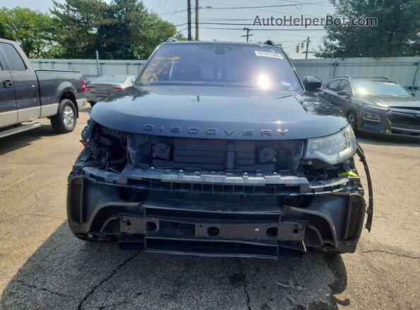 SALRHBBV0HA041215 2017 LAND ROVER DISCOVERY Black წინა ხედი