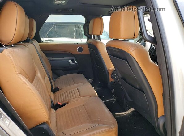 SALRHBBV5HA026709 2017 LAND ROVER DISCOVERY White უკანა სავარძლების ხედი
