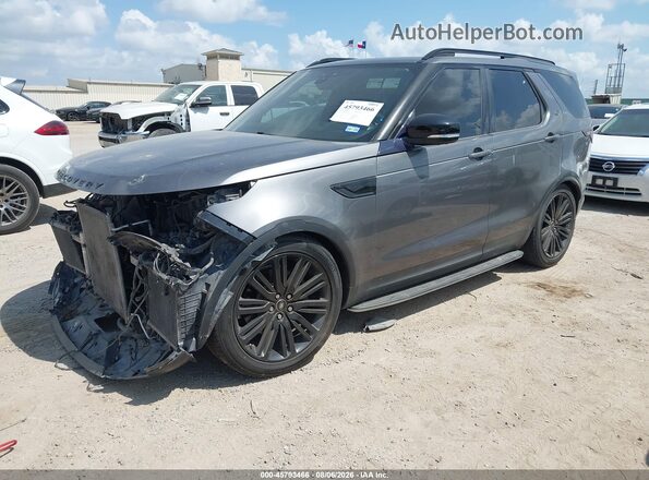 SALRHBBV6HA026119 2017 LAND ROVER DISCOVERY Серый Передняя левая четверть