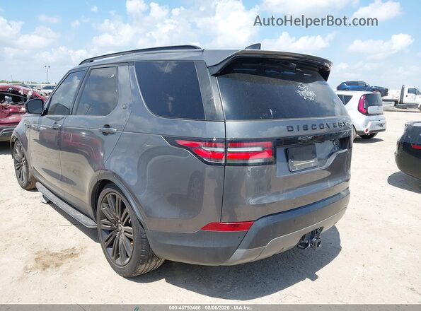 SALRHBBV6HA026119 2017 LAND ROVER DISCOVERY Серый Задняя левая четверть