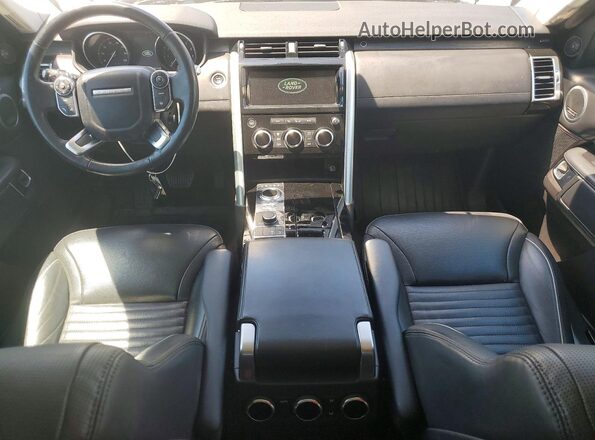 SALRHBBV7HA028185 2017 LAND ROVER DISCOVERY Silver წინა პანელის ხედი