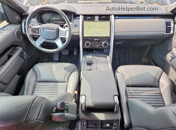 SALRJ2EX6P2482986 2023 LAND ROVER DISCOVERY Синий Вид панели приборов