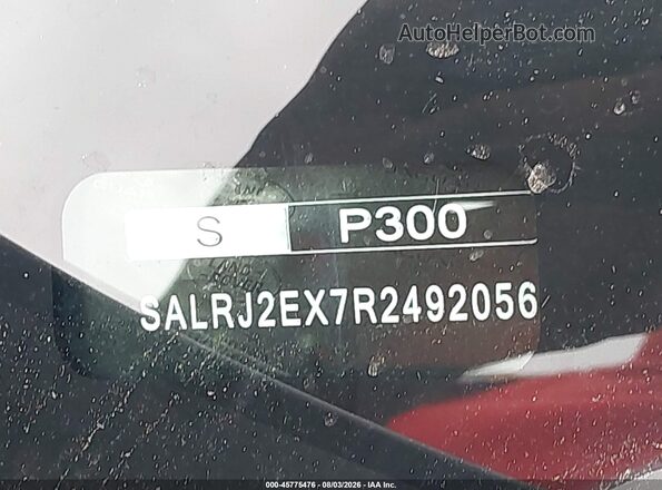 SALRJ2EX7R2492056 2024 LAND ROVER DISCOVERY Черный Вид щитка приборов