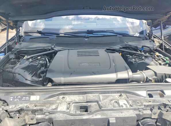 SALRJ2RX2M2453359 2021 LAND ROVER DISCOVERY Black Engine compartment view
