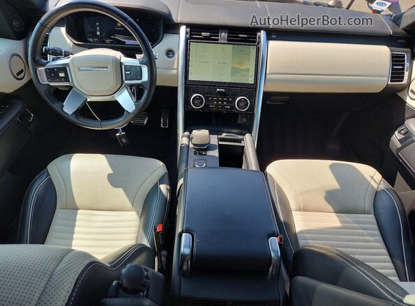 SALRM4EU8P2475644 2023 LAND ROVER DISCOVERY Blue Widok deski rozdzielczej
