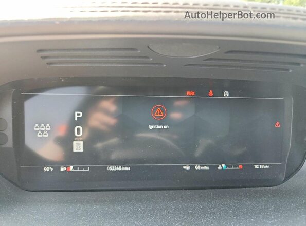 SALRM4EU8P2475644 2023 LAND ROVER DISCOVERY Blue Widok zestawu wskaźników