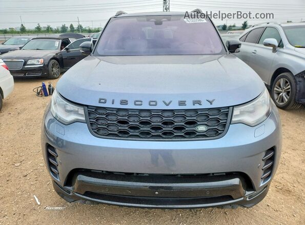 SALRM4RU5M2450593 2021 LAND ROVER DISCOVERY Blue Rear interior view