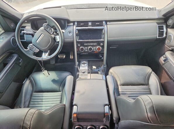 SALRR2RK8JA073487 2018 LAND ROVER DISCOVERY White Առջևի վահանակի տեսք