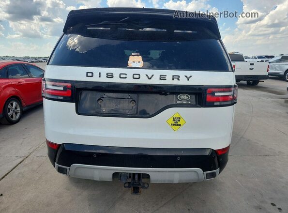 SALRR2RK8JA073487 2018 LAND ROVER DISCOVERY White Հետևի տեսք