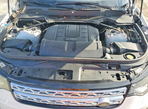 SALRR2RV2JA049518 2018 LAND ROVER DISCOVERY Белый Вид подкапотного пространства